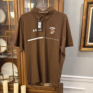 Under Armour Brown Lehigh Polo Shirt